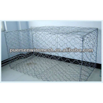 Galfan galvanizado 2x1x0,5 caixa Gabion